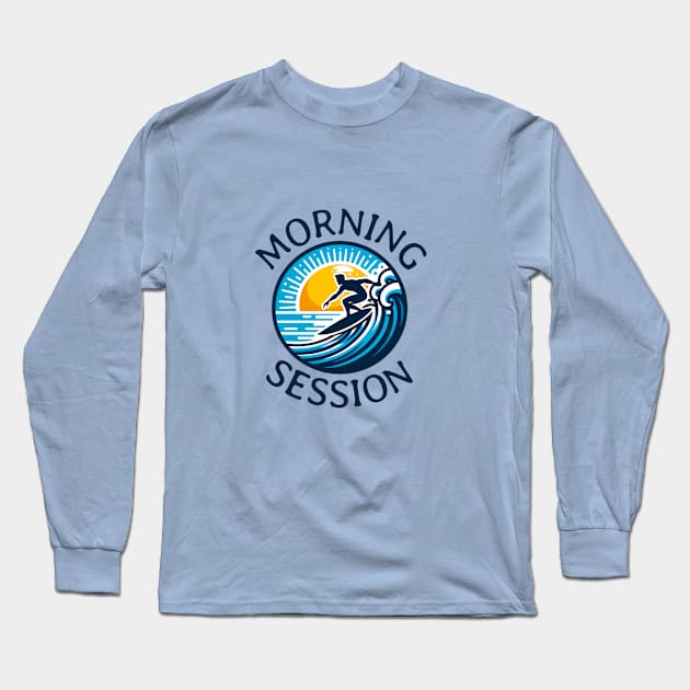 Morning Session Long Sleeve T-Shirt by Silly Mango Shop